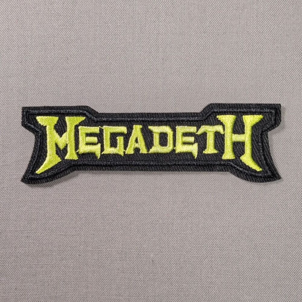 Megadeth Rock Band Iron On Patch | Heavy Metal Patch